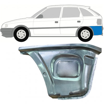 Reperaturka narożnika tylnego do Opel Astra 1991-2002 / Lewa 11102