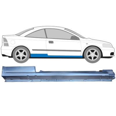 Pełny próg do Opel Astra G 1998-2009 / Prawa / COUPE 15962