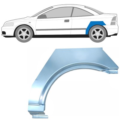 Reperaturka błotnika tylnego do Opel Astra G 1998-2009 / Lewa / COUPE 15960