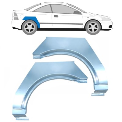 Reperaturka błotnika tylnego do Opel Astra G 1998-2009 / Lewa+Prawa / COUPE 15961