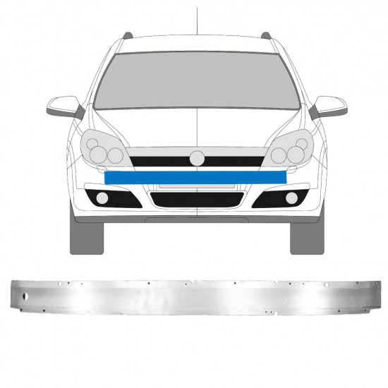 OPEL ASTRA H 2003-2014 WZMOCNIENIE ZDERZAKA / BELKA