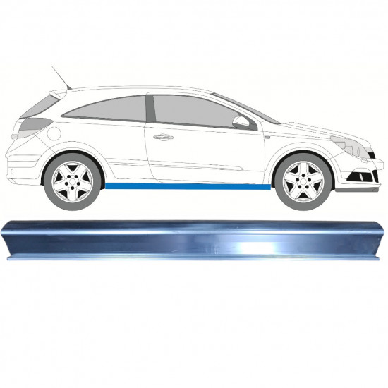 Reperaturka progu do Opel Astra Gtc 2005-2011 / Prawa 7295