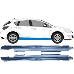 Pełny próg do Opel Astra J 2009-2015 / Lewa+Prawa / Zestaw 10566