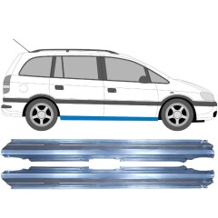 Pełny próg do Opel Zafira A 1999-2005 / Lewa+Prawa / Zestaw 9260