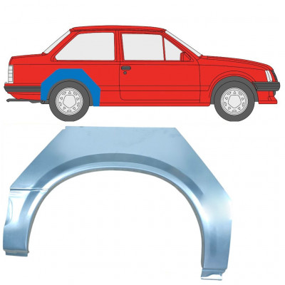 Reperaturka błotnika tylnego do Opel Corsa A 1982-1993 / Prawa 11018