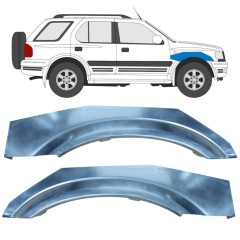 Reperaturka błotnika przedniego do Opel Frontera B 1999-2002 / Lewa+Prawa / Zestaw 11201