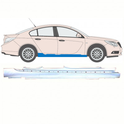 Pełny próg do Opel Insignia 2008-2017 / Prawa 8660