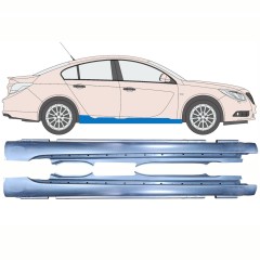 Pełny próg do Opel Insignia 2008-2017 / Lewa+Prawa / Zestaw 10342