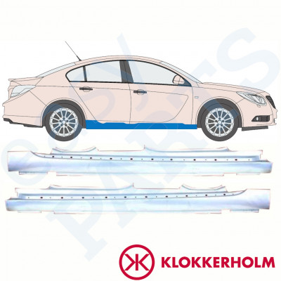 Reperaturka progu do Opel Insignia 2008-2017 / Lewa+Prawa / Zestaw 10342