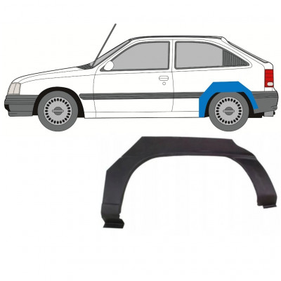 OPEL KADETT 1984-1993 3 DRZWIOWY REPERATURKA BŁOTNIKA TYLNEGO / LEWA STRONA