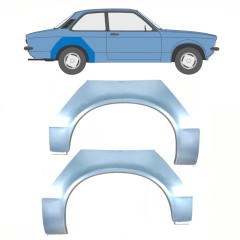 Reperaturka błotnika tylnego do Opel Kadett C 1973-1979 / Lewa+Prawa / Zestaw 11077