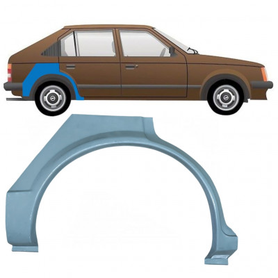 Reperaturka błotnika tylnego do Opel Kadett D 1979-1984 / Prawa 7906