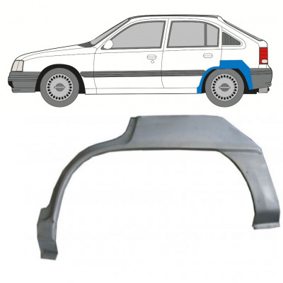 Reperaturka błotnika tylnego do Opel Kadett 1984-1993 / Lewa 7909