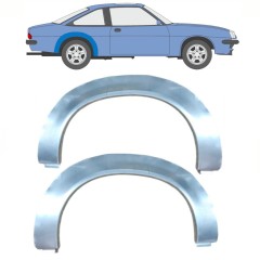 Reperaturka błotnika tylnego do Opel Manta B 1975-1988 / Lewa+Prawa / Zestaw 11079