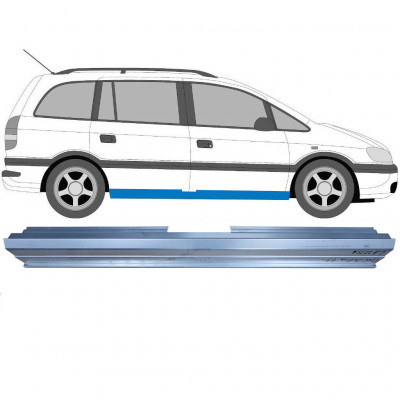 OPEL ZAFIRA 1999-2005 PRÓG / PRAWA STRONA = LEWA STRONA