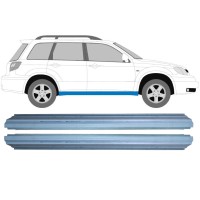 Reperaturka progu do Mitsubishi Outlander 2003-2007 / Lewa+Prawa / Zestaw 16144