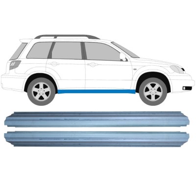 Reperaturka progu do Mitsubishi Outlander 2003-2007 / Lewa+Prawa / Zestaw 16144