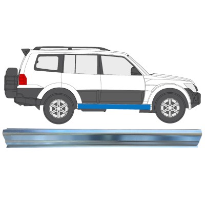 Reperaturka progu do Mitsubishi Pajero 2006-2021 / Prawa 16349