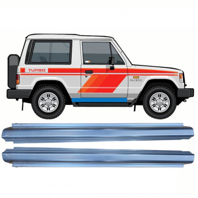 Reperaturka progu do Mitsubishi Pajero 1982-1992 / Lewa = Prawa (symetryczny) / Zestaw 10362