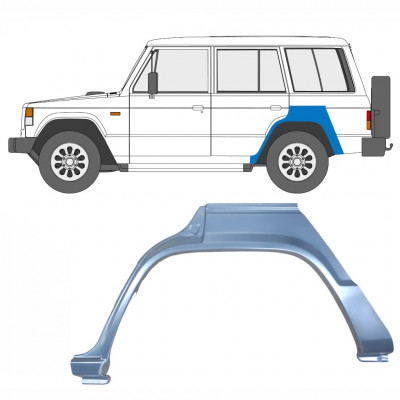 Reperaturka błotnika tylnego do Mitsubishi Pajero 1982-1992 / Lewa 8894