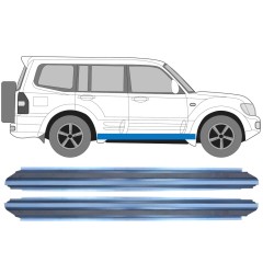 Reperaturka progu do Mitsubishi Pajero 1999-2006 / Lewa+Prawa / Zestaw 11362