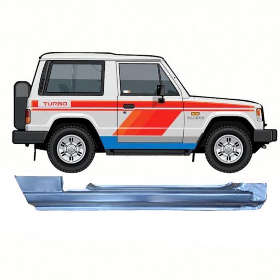 MITSUBISHI PAJERO 1982-1992 PELNY PRÓG / PRAWA STRONA