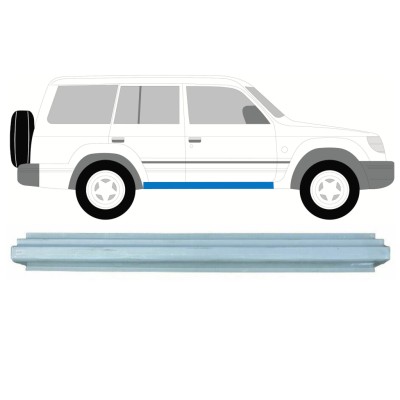 Reperaturka progu do Mitsubishi Pajero 1991-2001 / Lewa = Prawa (symetryczny) 15999