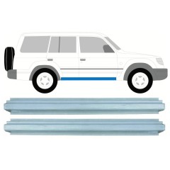 Reperaturka progu do Mitsubishi Pajero 1991-2001 / Lewa+Prawa / Zestaw 16000
