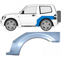 Reperaturka błotnika tylnego do Mitsubishi Pajero 1999-2006 / Lewa 6829