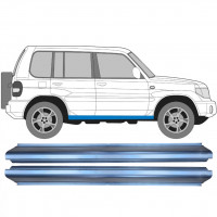 Reperaturka progu do Mitsubishi Pajero Pinin 1998-2007 / Zestaw 11363