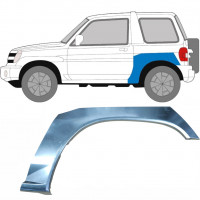 Reperaturka błotnika tylnego do Mitsubishi Pajero Pinin 1998-2007 / Lewa 5522