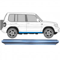 Reperaturka progu do Mitsubishi Pajero Pinin 1998-2007 / Lewa = Prawa (symetryczny) 5125