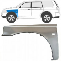 Reperaturka błotnika przedniego do Mitsubishi Pajero Sport 1996-2008 / Lewa / Zestaw 8543