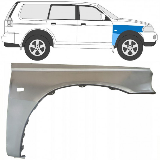 MITSUBISHI PAJERO SPORT 1996-2008 REPERATURKA BŁOTNIKA PRZEDNIEGO / PRAWA STRONA