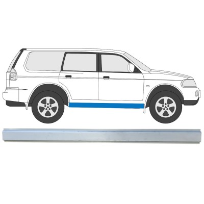 Reperaturka progu wewnętrzna do Mitsubishi Pajero Sport 1996-2008 / Lewa = Prawa (symetryczny) 14871