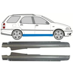 Pełny próg do Fiat Palio Weekend 1997-2001 / Lewa+Prawa / Zestaw 9940