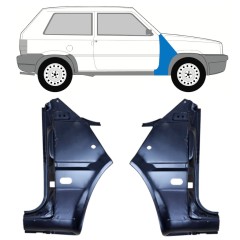 Błotnik przedni do Fiat Panda 1980-2002 / Lewa+Prawa / Zestaw 11813