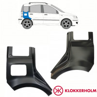 Reperaturka błotnika tylnego do Fiat Panda 2003-2012 / Lewa+Prawa / Zestaw 10753