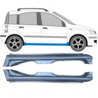 Reperaturka progu + błotnika tylnego do Fiat Panda 2003-2012 / Lewa+Prawa / Zestaw 6496