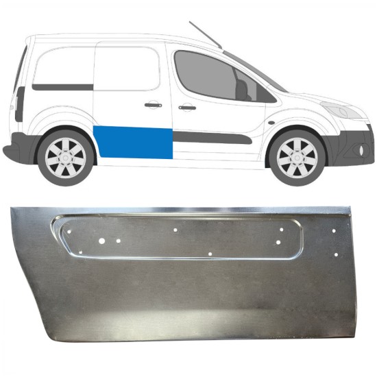 Reperaturka drzwi przesuwnych do Peugeot Partner 2008-2018 / Prawa 16622