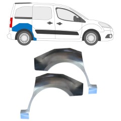 Reperaturka błotnika tylnego do Citroen Berlingo 2008-2018 / Lewa+Prawa 15870