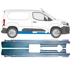 Pełny próg do Citroen Berlingo 2018-2023 / Lewa / Prawa / Lewa+Prawa / Zestaw 13367