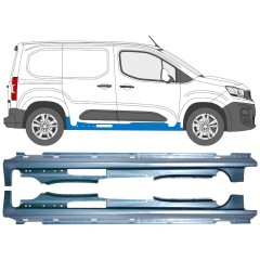 Pełny próg do Citroen Berlingo 2018-2023 / Lewa / Prawa / Lewa+Prawa / Zestaw 13364