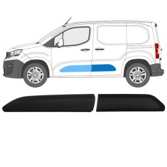 Listwa boczna do Peugeot Partner 2018-2023 / Lewa / Zestaw 12989