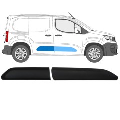Listwa boczna do Peugeot Partner 2018-2023 / Prawa / Zestaw 12988