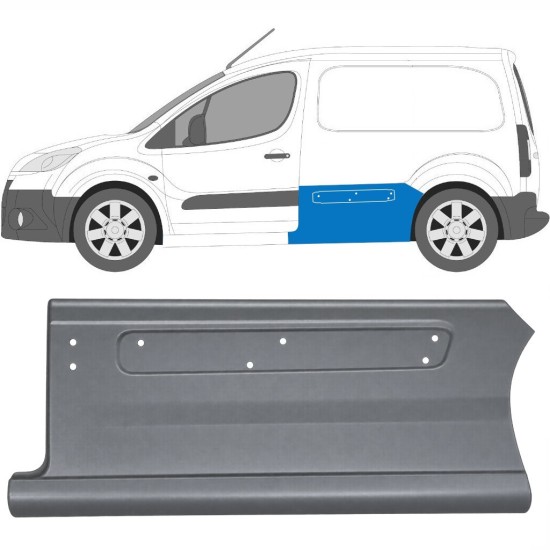 Reperaturka boku do Peugeot Partner 2008-2018 / Lewa 17016