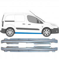 Reperaturka progu do Peugeot Partner C Berlingo 2008- / Lewa+Prawa / Zestaw 9264