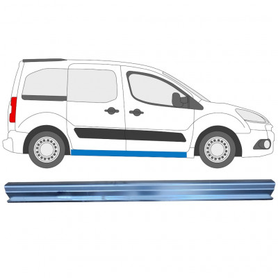 Reperaturka progu drzwi przesuwnych do Peugeot Partner C Berlingo 2008- / Prawa 11296