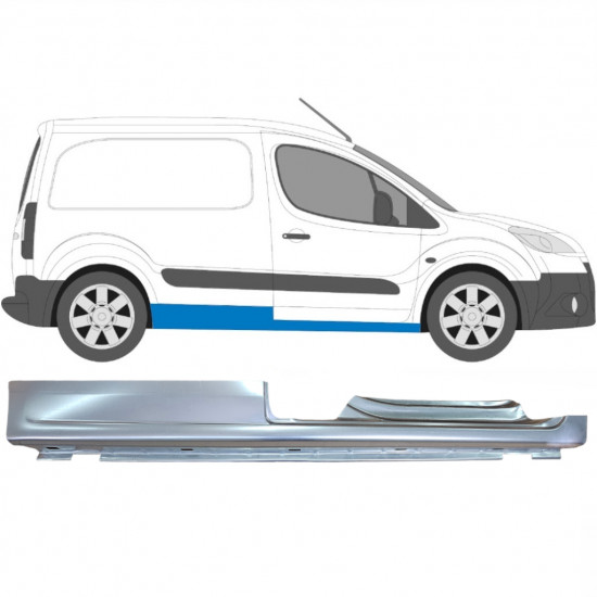 Pełny próg do Peugeot Partner C Berlingo 2008- / Prawa 5408