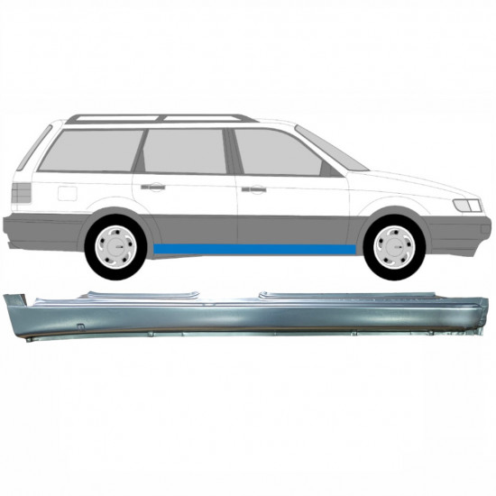 Reperaturka progu do Volkswagen Passat B4 1993-1996 / Prawa 9370